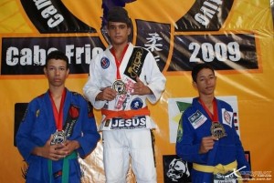 Márcio André com 14 anos, competindo como Faixa Laranja: Foto: Arquivo Pessoal