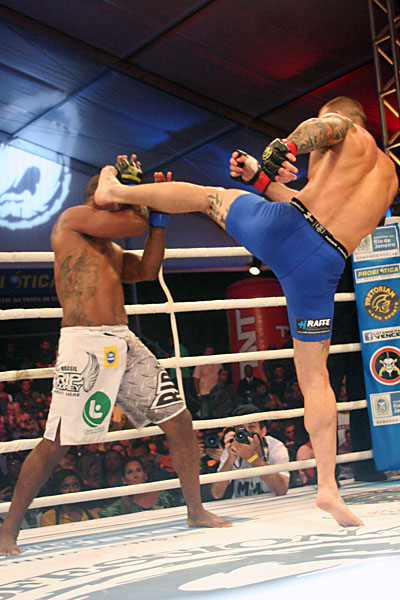 Apesar da derrota, Guilherme acredita que sua luta contra Acácio foi a melhor da carreira (Foto: Alan Oliveira/sherdog.com) 