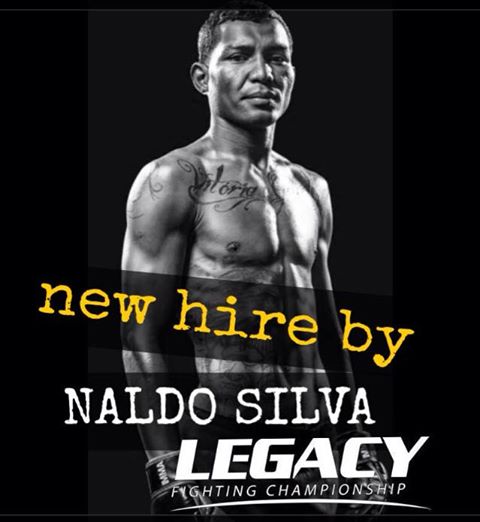 Naldo Silva, novo contratado do Legacy FC
