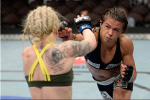 Claudia Gadelha possui um cartel de 12 vitórias e um revés (Divulgação/UFC) 