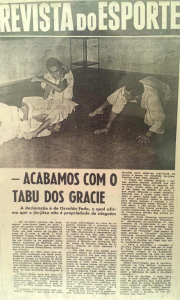 Reportagem feita com Oswaldo Fadda, após o confronto. Foto: Reprodução