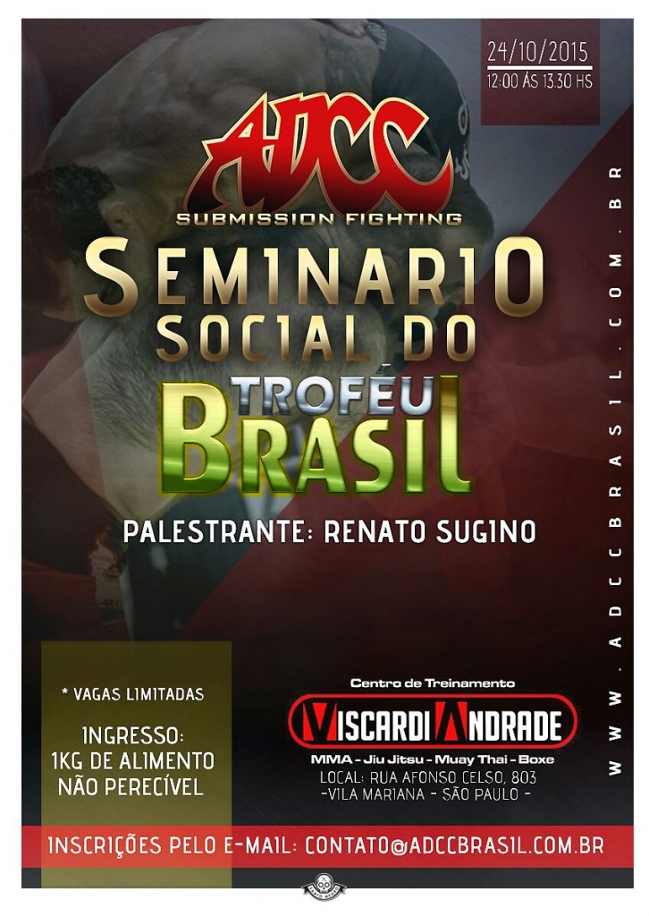 Flyer do seminário. ( Foto: Divulgação )