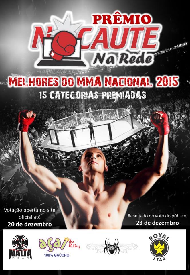 Prêmio Nocaute na Rede - Melhores do MMA Nacional 2015