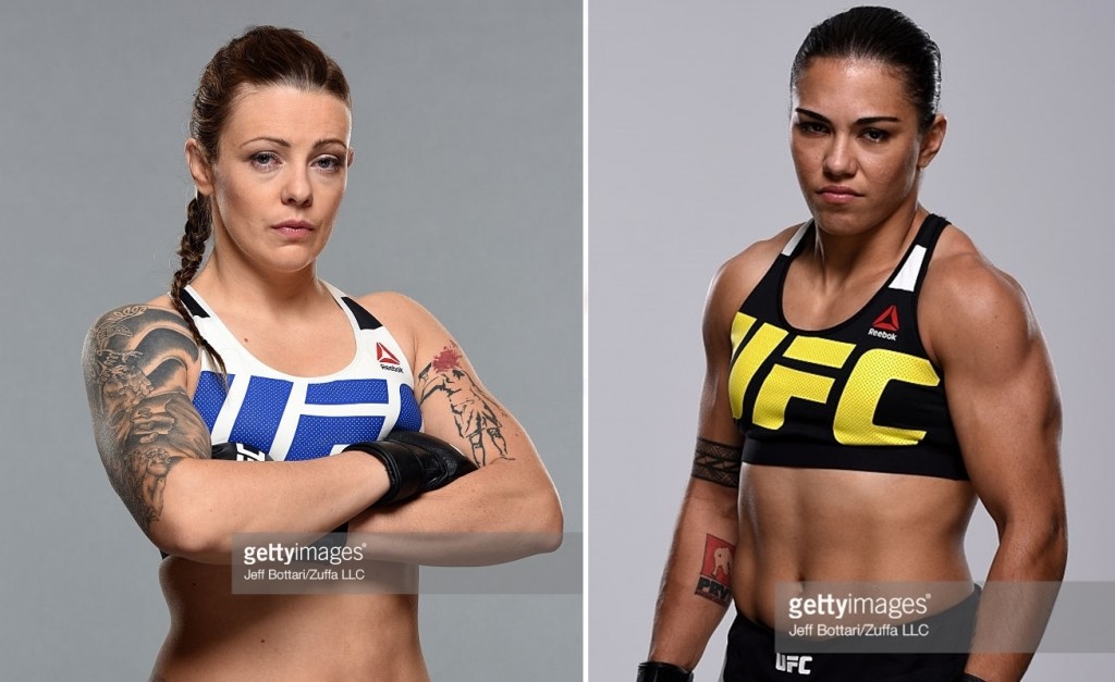 Joanne Calderwood (esq) x Jessica Andrade (dir) confirmado para o UFC 203 