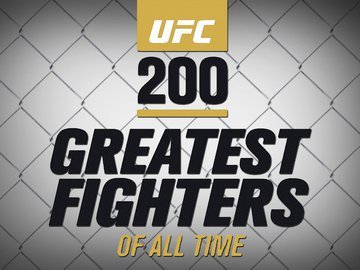 Ufc 200 greatest fighters of all time (Foto: UFC/Divulgação)